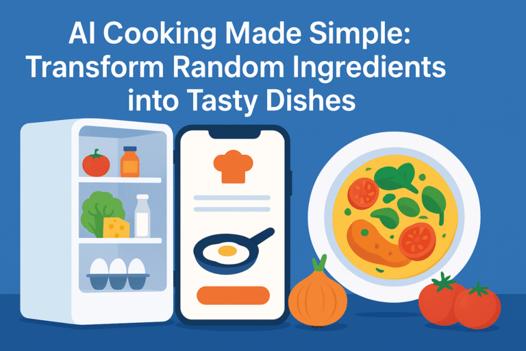 AI Cooking Made Simple: Transform Random Ingredients into Tasty Dishes